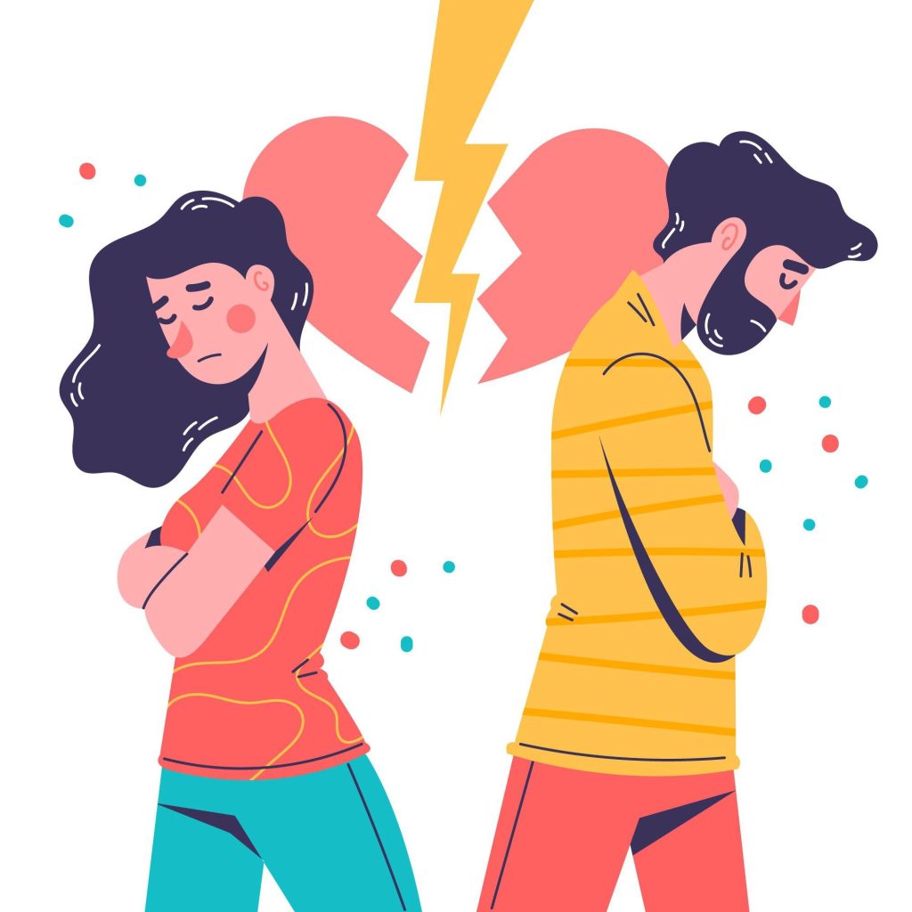 Duelo por ruptura de pareja