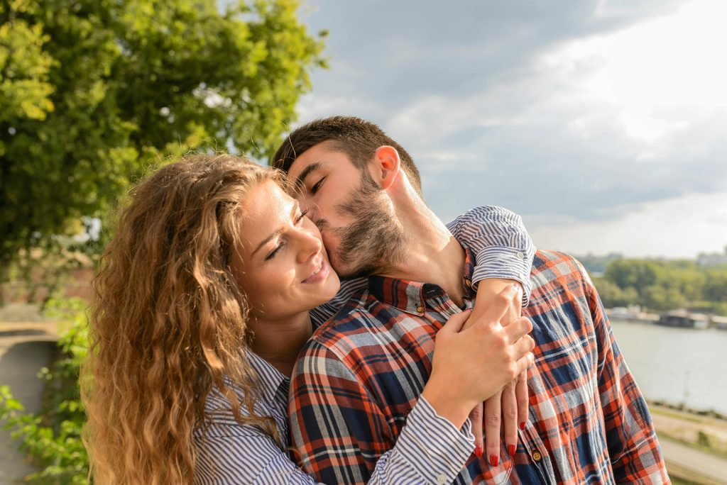 Pareja feliz